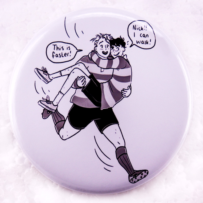 Nick'S Jewelry & Watches Reviews - Hearts topper Pinback Button Pin lgbt