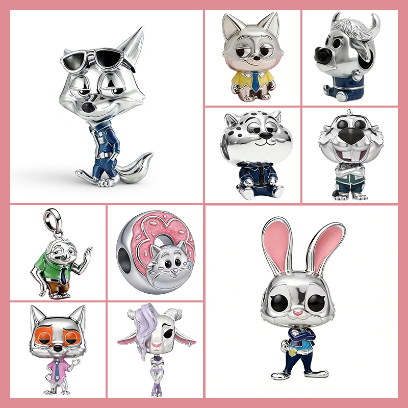 Nick'S Jewelry & Watches Reviews - Original-Charm-Perlen, Charm-Perlen aus der Zootopia-Serie, Gazelle,