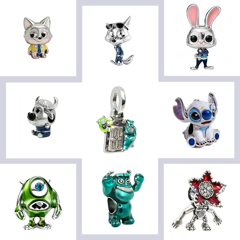 Nick'S Jewelry & Watches Reviews - Neue Original-Charm-Perlen, Zootopia Nick&Judy Charm. Pixar