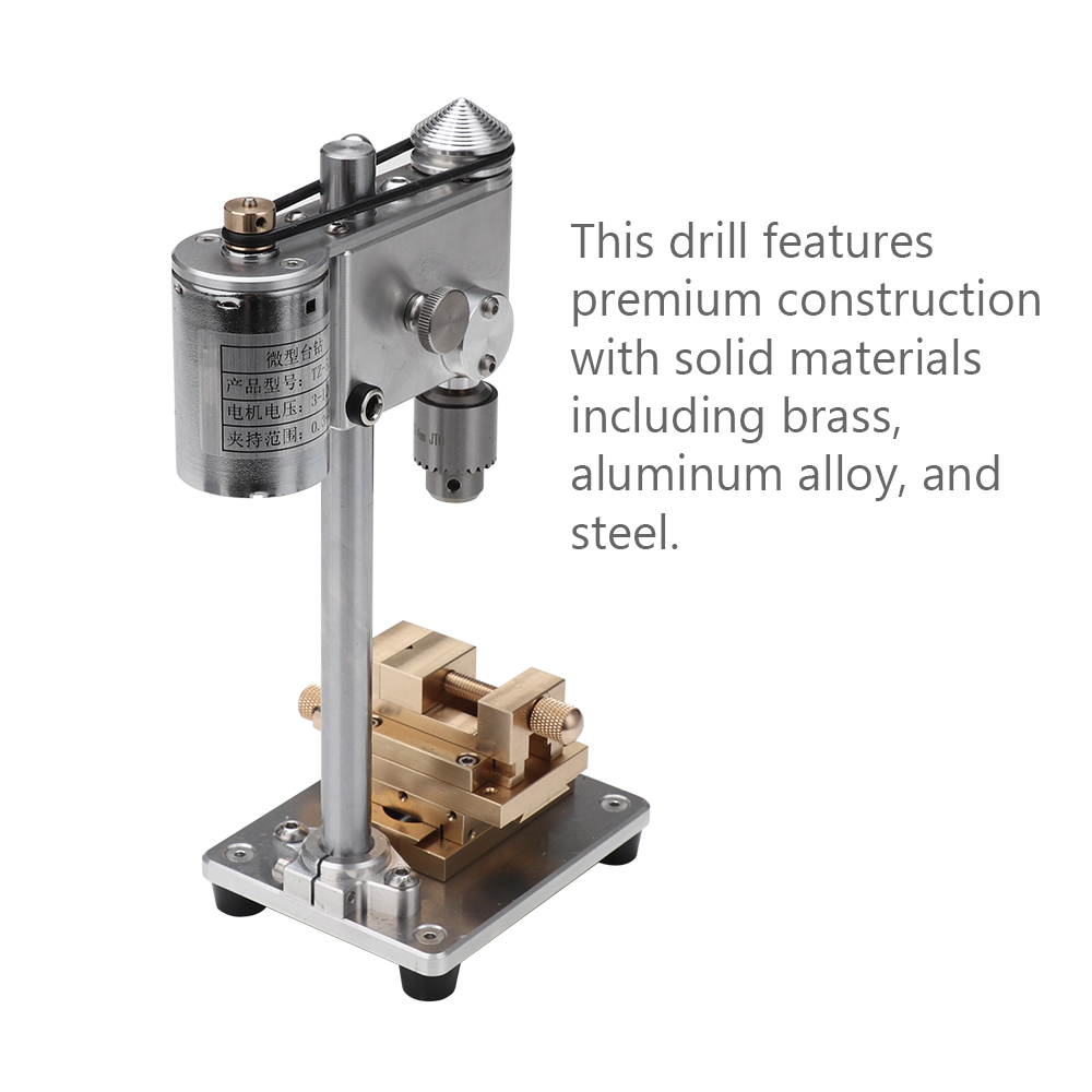 Watches & Jewelry Repair Center New York Reviews - Mini-Tischbohrmaschine Mikro-Tischbohrer 0,3-4mm Präzisions-Uhrenreparaturwerkzeug 3,175mm Bohrfutter