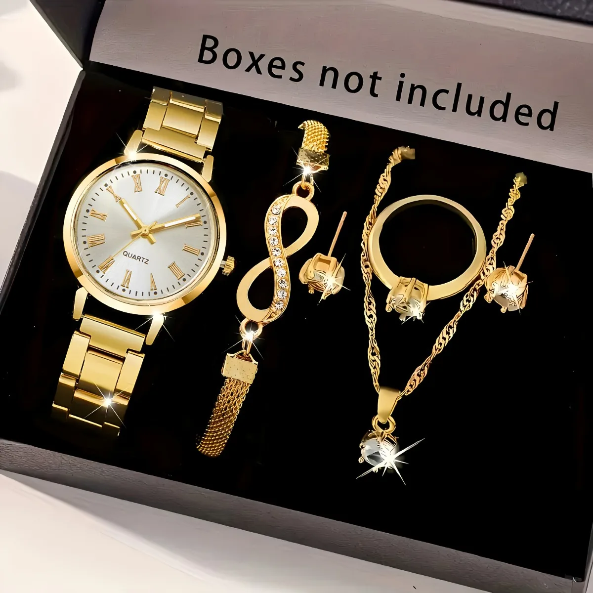 Jewelry Watches For Ladies - 20266 Stück/Set Elegante Damen-Quarzuhr Mode Einfaches