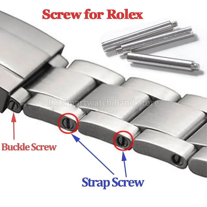 Rolex Watch Daytona - Edelstahl-Schrauben für Rolex Oyster, Daytona und