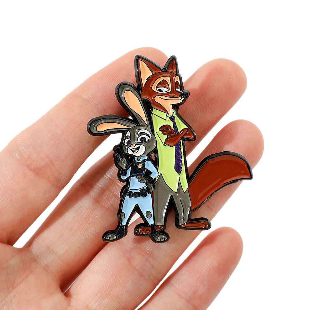 Nick'S Jewelry & Watches Reviews - Disney Zootopia Cartoon Figur Abzeichen Niedliche