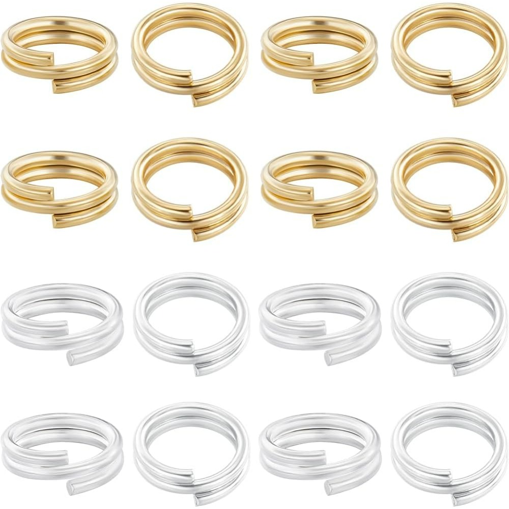 Gold Plated Ring - 1 Box 80 Stück geteilter Biegering