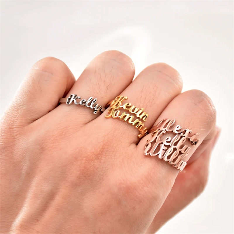 Couple Ring Set - Familie Ringe für Männer Frauen Custom