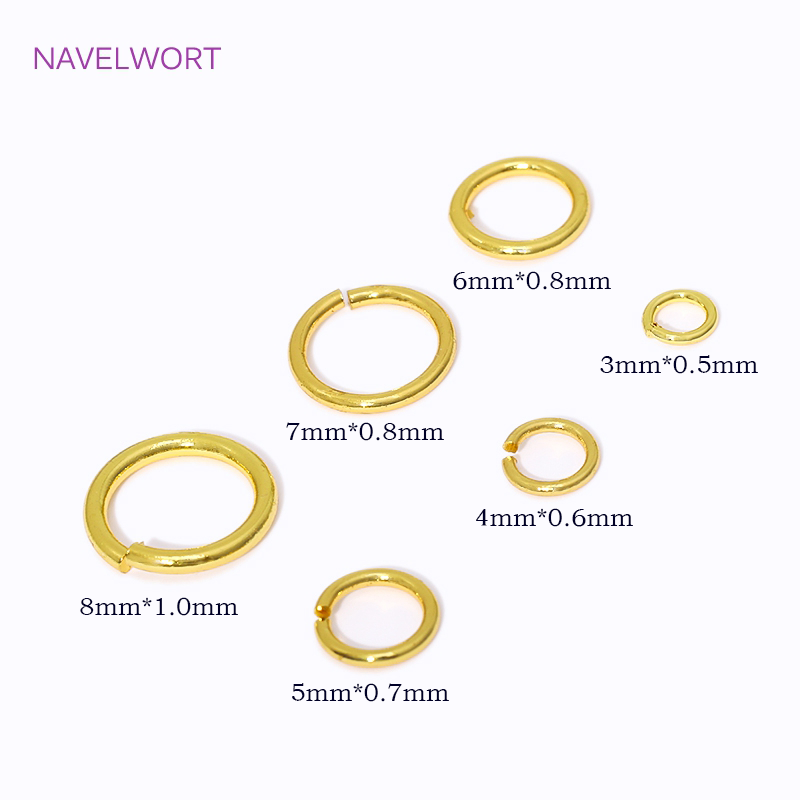 14K/18K vergoldeter Spaltring  – Gold Plated Ring Bewertung und Preis
