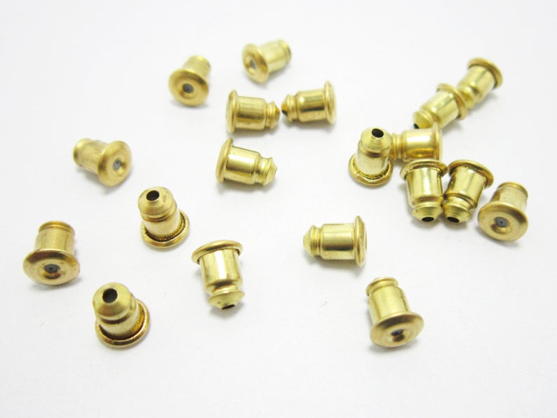 200 stücke Messing ohr muttern – Nick'S Jewelry & Watches Reviews Bewertung und Preis
