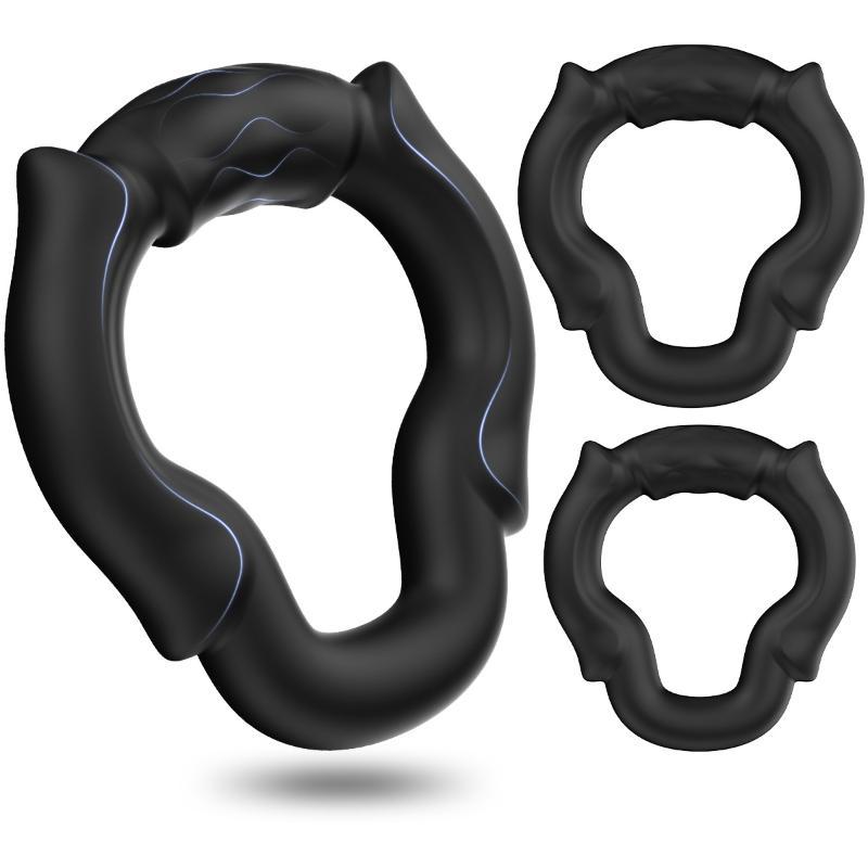 3 Stück/Set Penisring für Männ – Couple Ring Set Bewertung und Preis