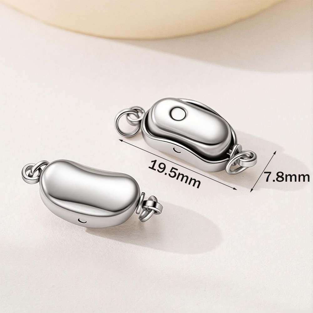 2 Stück Edelstahl-Druckverschl – Pearl Necklace Bewertung und Preis