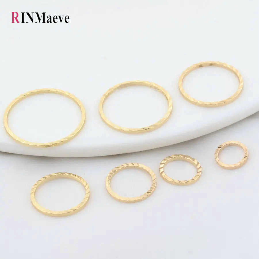 20 Stück 10MM 12MM 18MM 14K Ve – Gold Plated Ring Bewertung und Preis