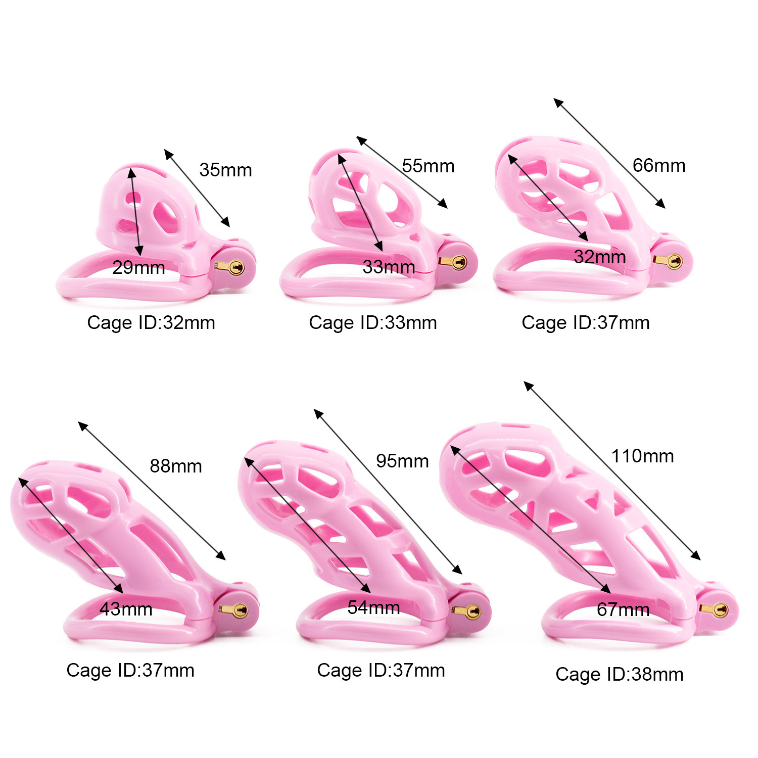 6 Größen CB Nylon Keuschheitsk – Couple Ring Set Bewertung und Preis