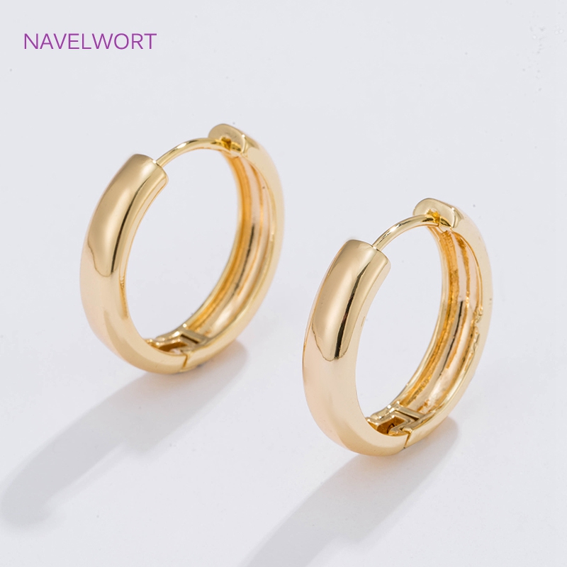 6 Größen vergoldete Kreisohrri – Gold Plated Ring Bewertung und Preis