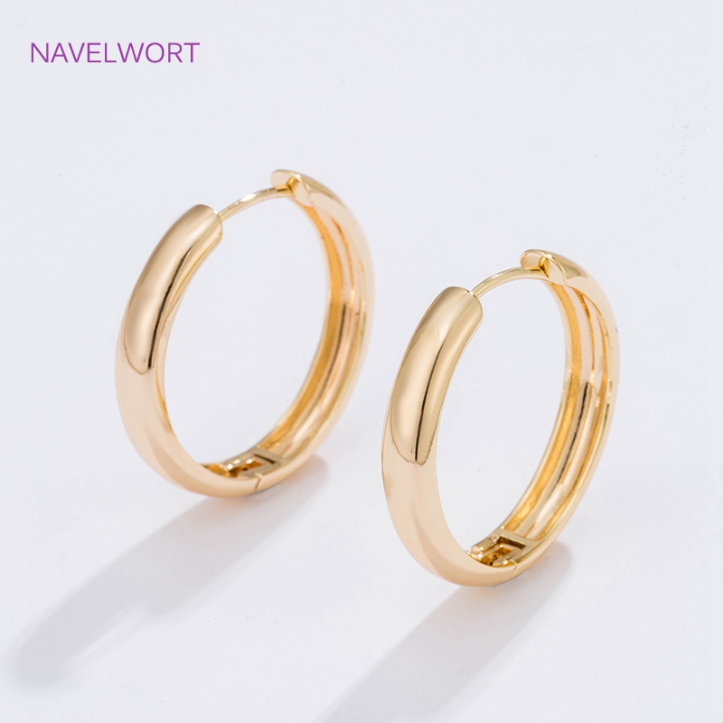 6 Größen vergoldete Kreisohrri – Gold Plated Ring Bewertung und Preis