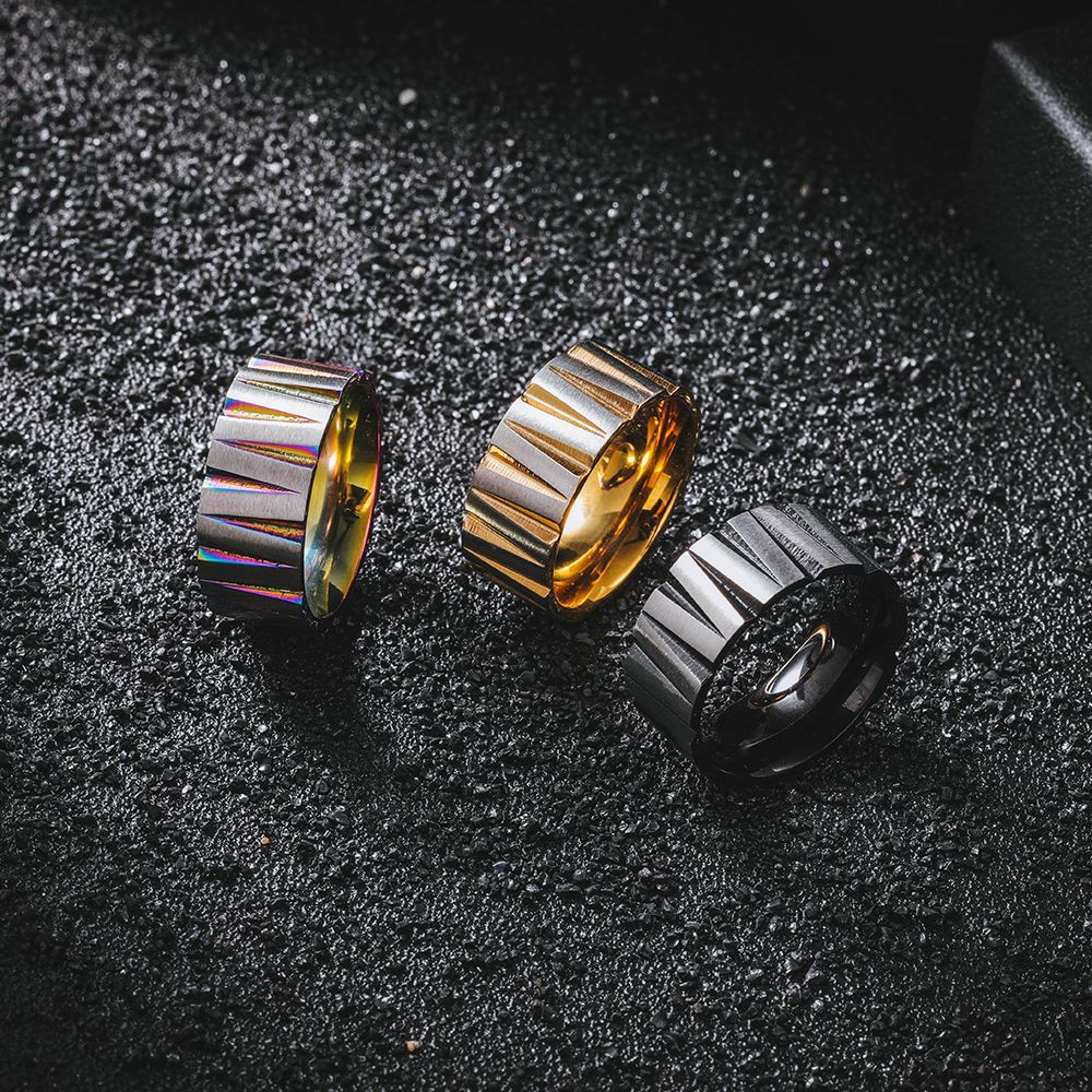 Farbenfroher Edelstahl-Schmuck – Couple Ring Set Bewertung und Preis