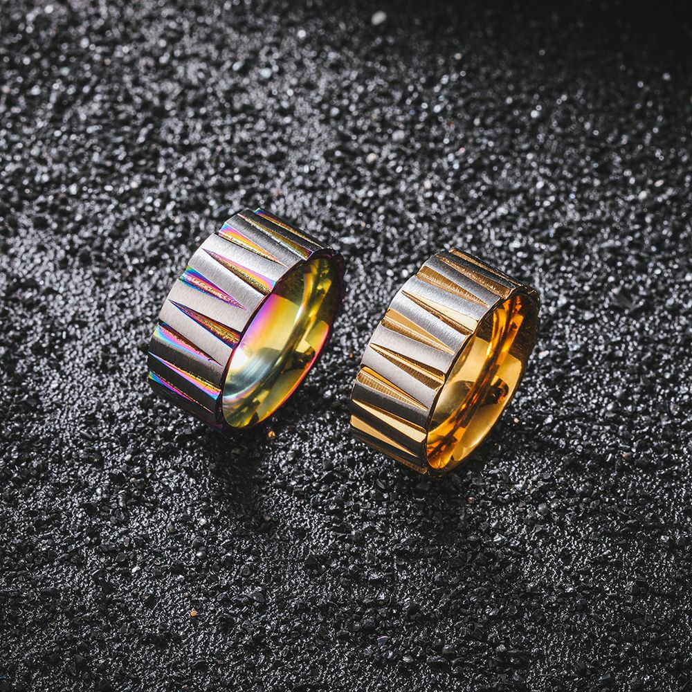 Farbenfroher Edelstahl-Schmuck – Couple Ring Set Bewertung und Preis