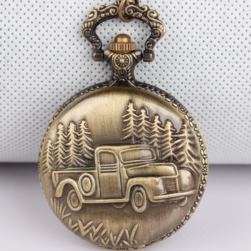 Bronze Auto LKW Quarz Taschenu – Are Watches Jewelry Or Accessories Bewertung und Preis