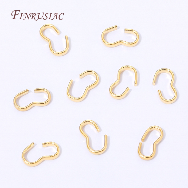 18K vergoldeter offener S-Hake – Gold Plated Ring Bewertung und Preis