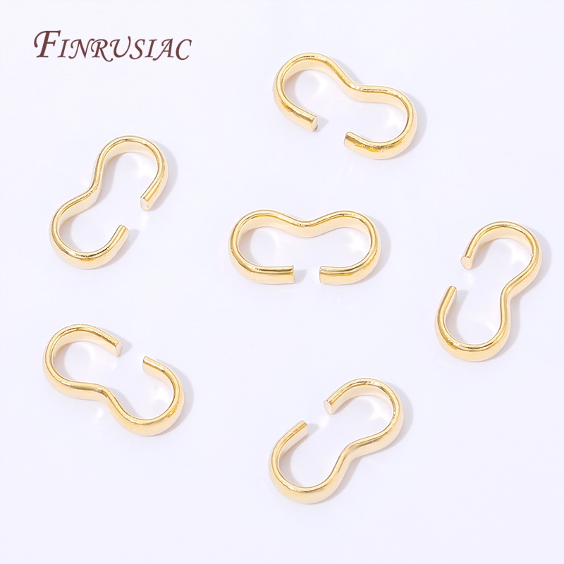 18K vergoldeter offener S-Hake – Gold Plated Ring Bewertung und Preis