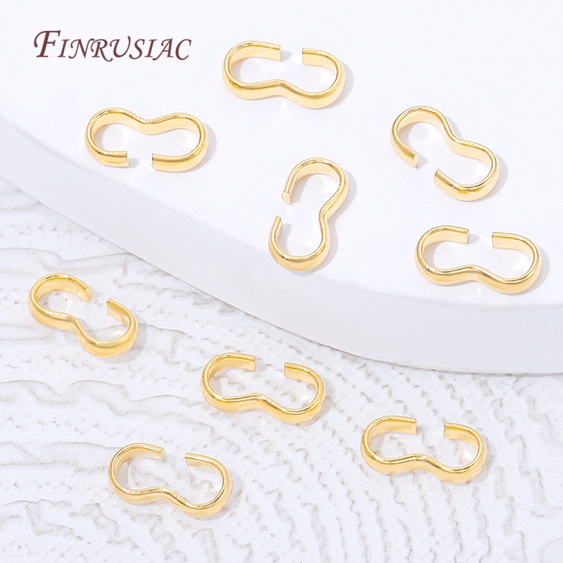 18K vergoldeter offener S-Hake – Gold Plated Ring Bewertung und Preis