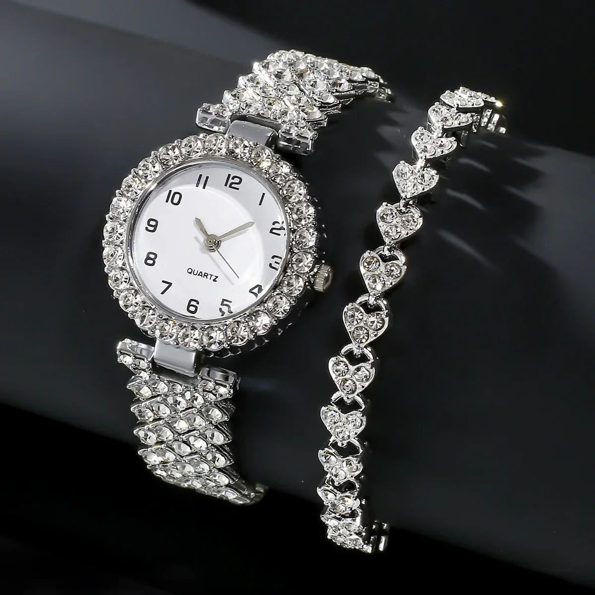 1 stücke/2 stücke Luxus Mode F – Jewelry Watches For Ladies Bewertung und Preis