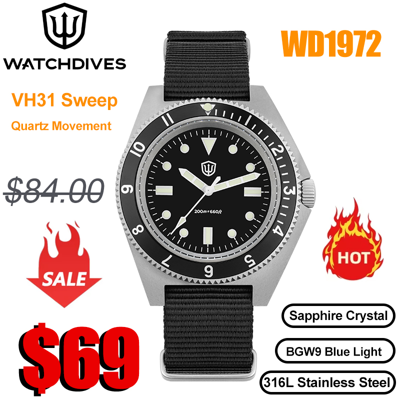 Watchdives WD1972 Quarzuhr VH3 – Vintage Pocket Watch Bewertung und Preis
