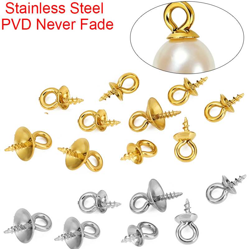 20 Stück Edelstahl-Perlenanhän – Pearl Necklace Bewertung und Preis