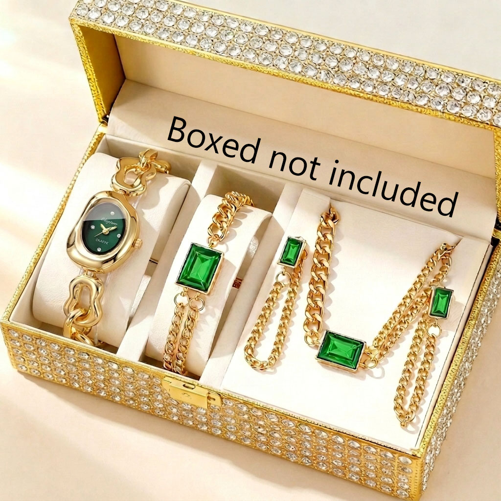5-teiliges Modisches Unregelmä – Jewelry Watches For Ladies Bewertung und Preis